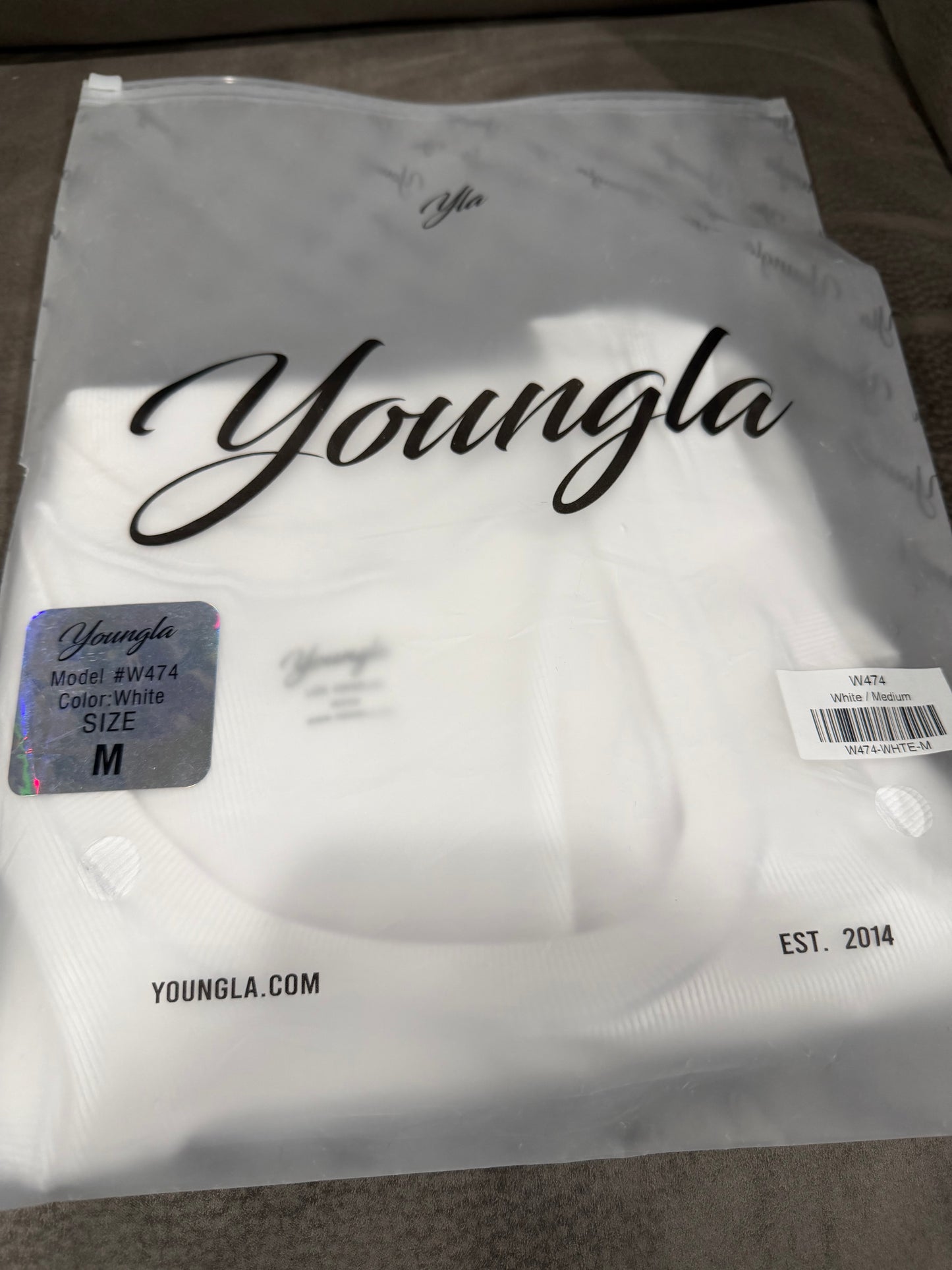 YoungLA White Tank Top (M)