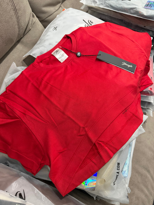 YoungLA Red Crop Top (S)
