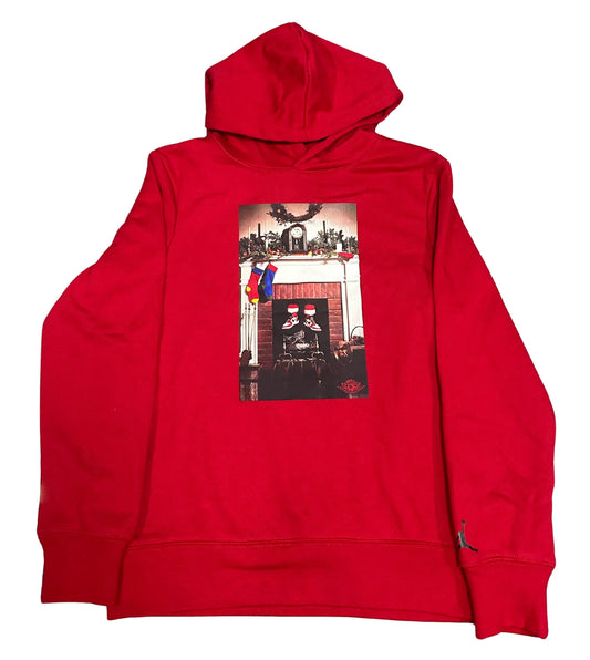 Kids Air Jordan 1 Chimney Fleece Pullover | Holiday Edition