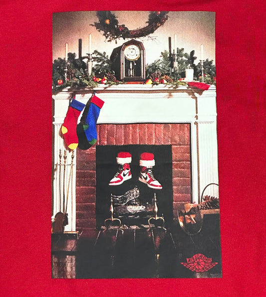 Kids Air Jordan 1 Chimney Fleece Pullover | Holiday Edition