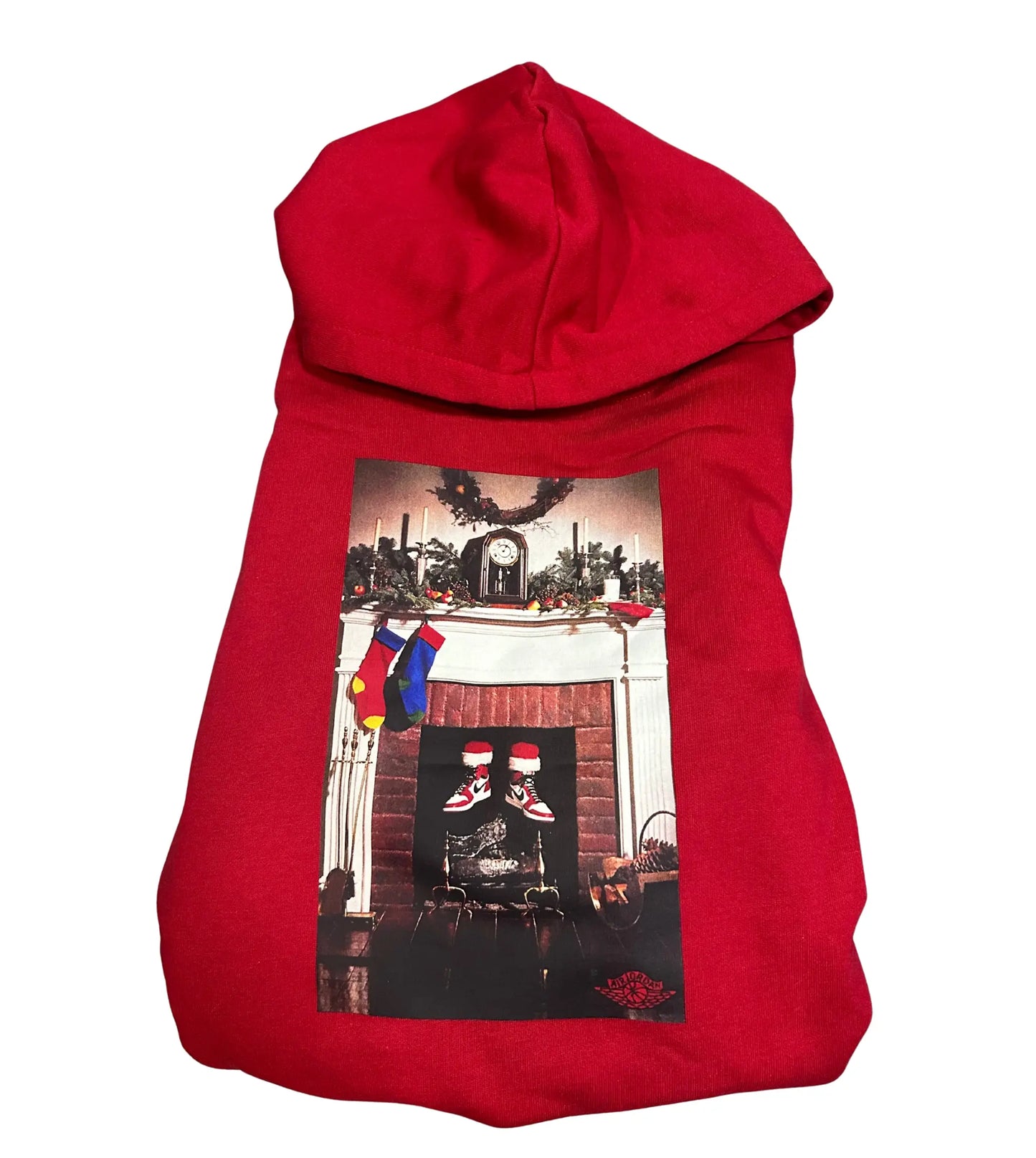 Kids Air Jordan 1 Chimney Fleece Pullover | Holiday Edition