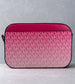 Michael Kors Dragon Fruit Ombré Crossbody – Large Zip Chain Shoulder Purse