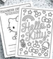 Hello Kitty 64-Page Coloring & Activity Book for Kids – Bendon Paperback Edition (FREE 24pk Crayons included)