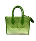 Michael Kors Mirella XS Leather Tote Bag – Jungle Green | Top Zip Small Shopper Purse